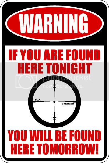 9"x12" Aluminum  warning found here  funny  parking sign for indoors or outdoors
