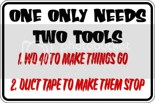 9"x12" Aluminum  one only needs two tools mechanic garage  funny  parking sign for indoors or outdoors
