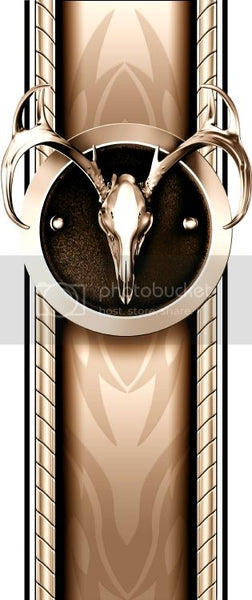 Truck bed  side bronze buck bed band high resolution vinyl graphic stripe decal kit universal fit.